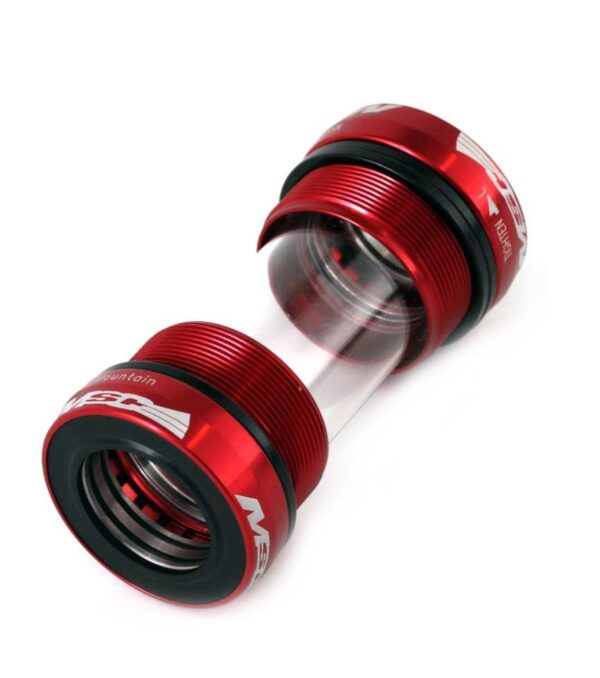 PEDALIER MSC ULT BIELAS INTEGRADAS BB24  ROJO