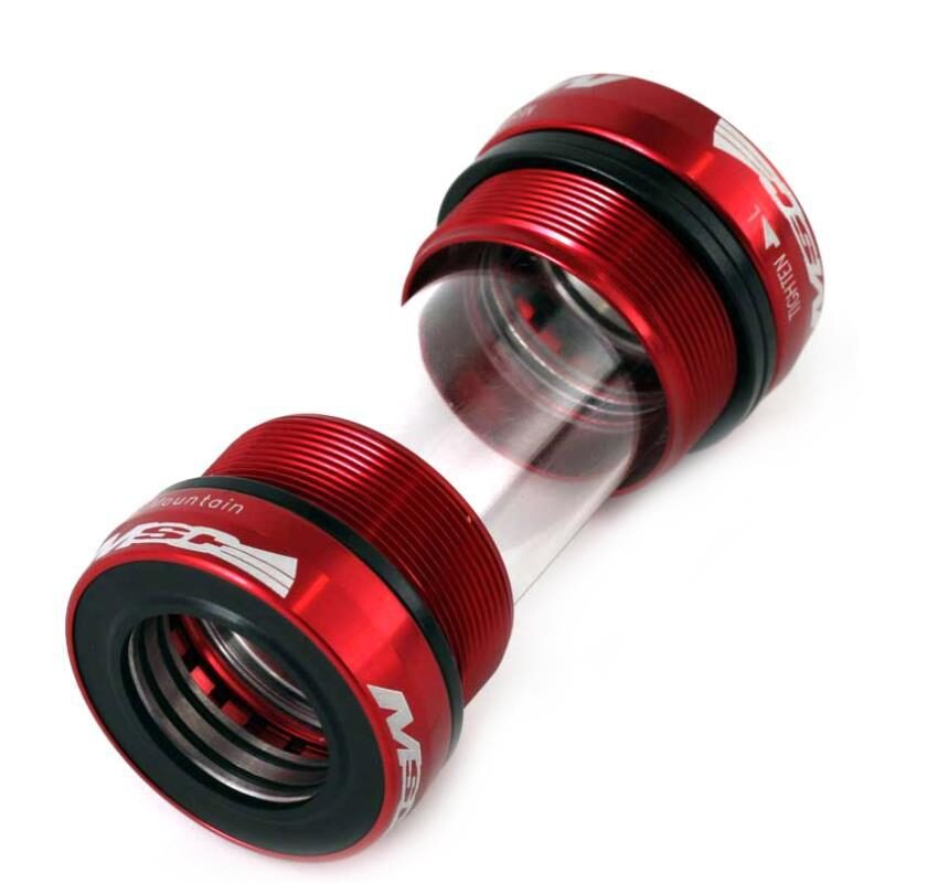 PEDALIER MSC ULT BIELAS INTEGRADAS BB24  ROJO