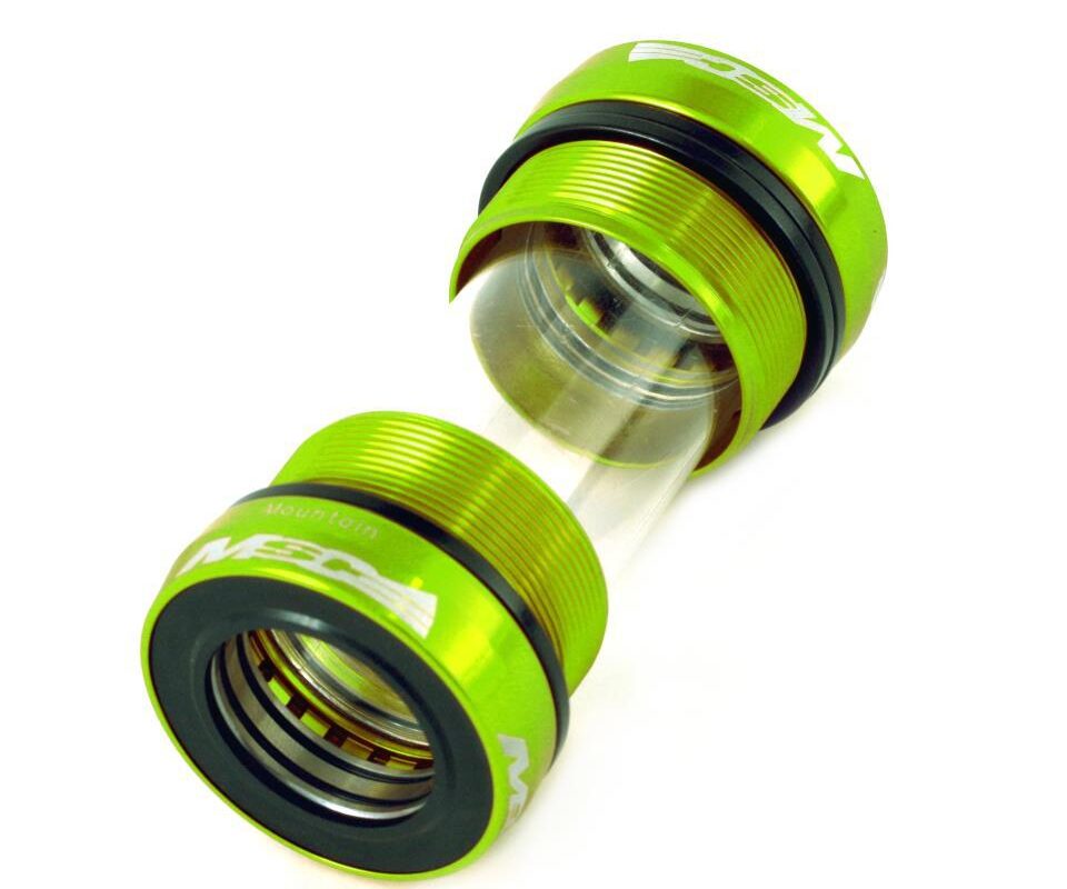 PEDALIER MSC ULT BIELAS INTEGRADAS BB24  VERDE