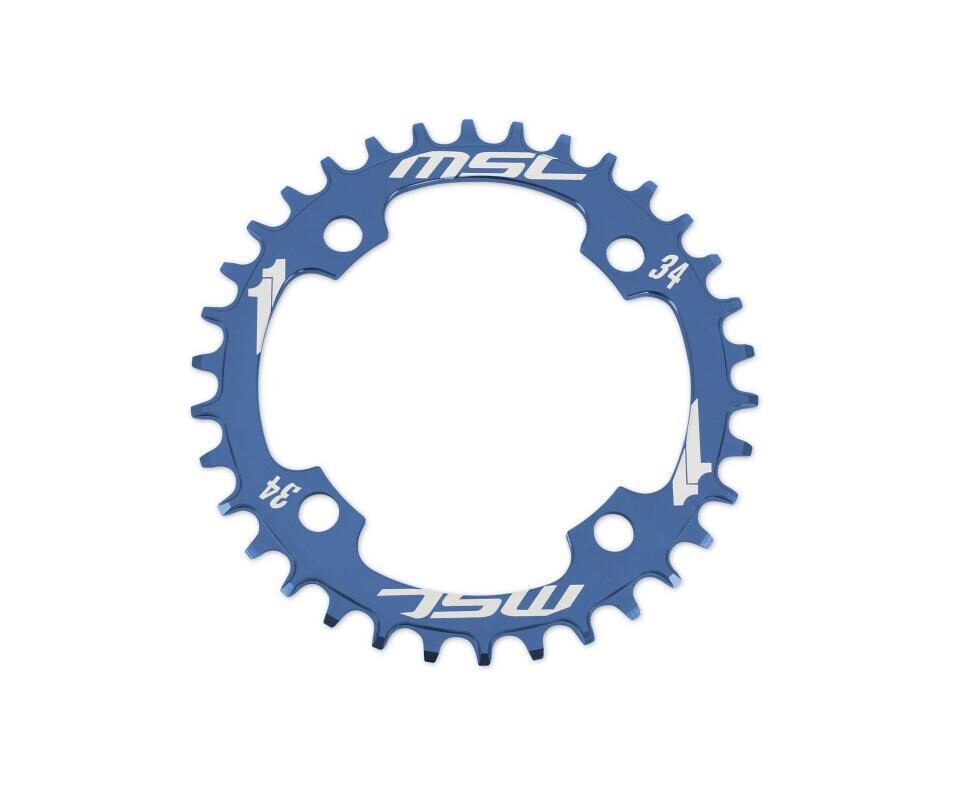 PLATO MSC CNC ALU7075 4BRAZOS 104MM 34D AZUL