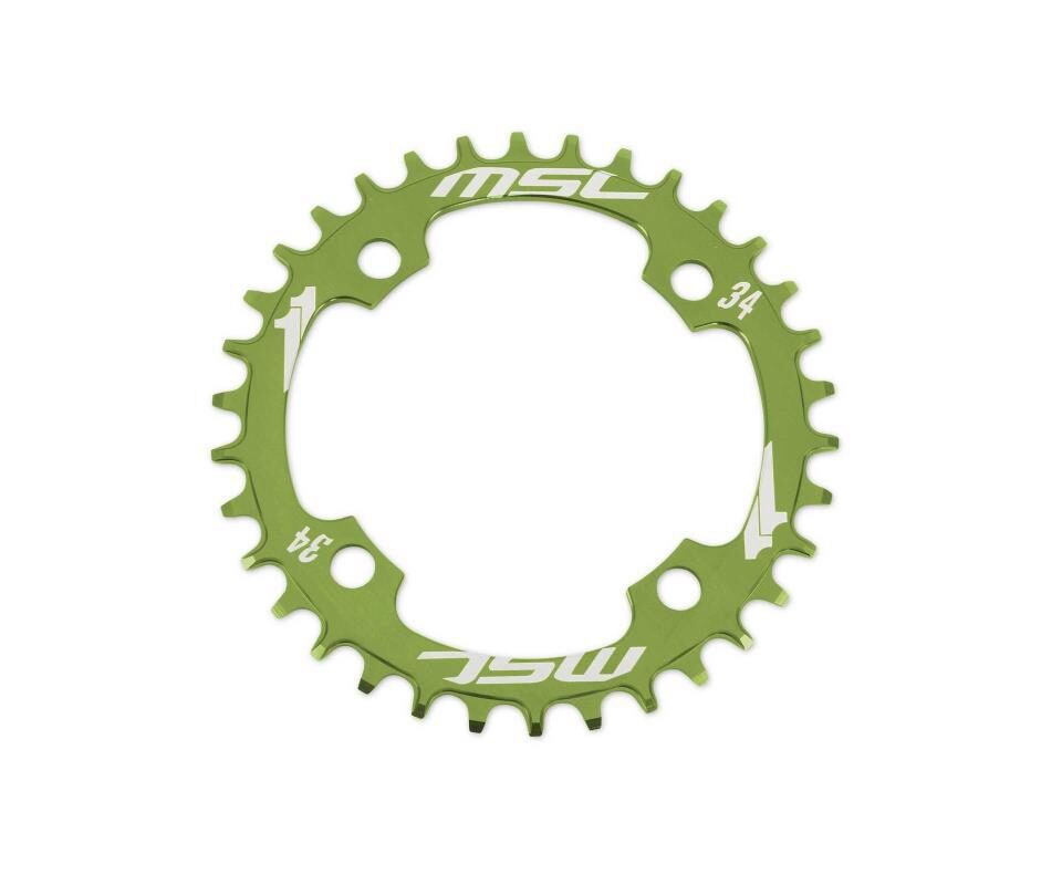 PLATO MSC CNC ALU7075 4BRAZOS 104MM 34D VERDE