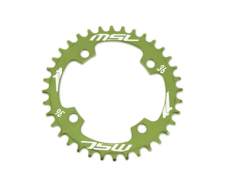 PLATO MSC CNC ALU7075 4BRAZOS 104MM 36D VERDE