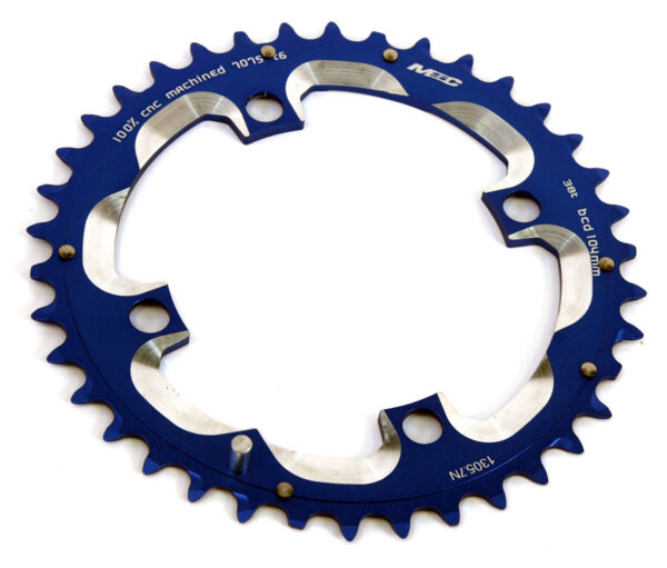 PLATO MSC CNC ALU7075 4BRAZOS 104MM 38D AZUL