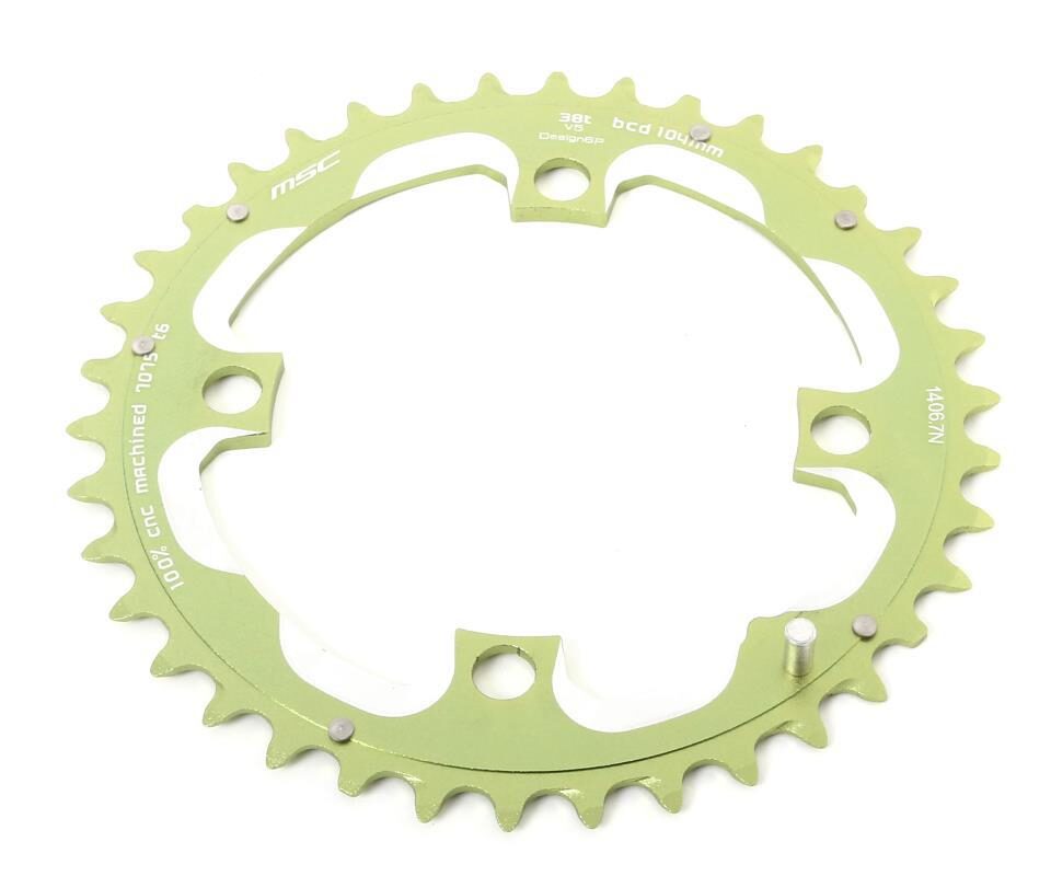 PLATO MSC CNC ALU7075 4BRAZOS 104MM 38D VERDE