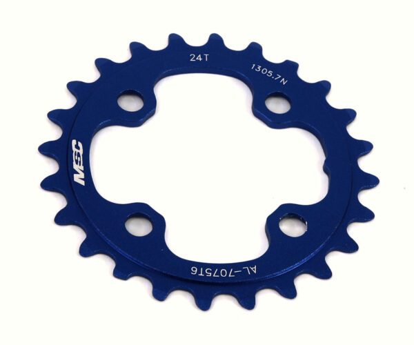 PLATO MSC CNC ALU7075 4BRAZOS 64MM 24D AZUL