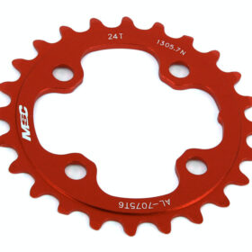 PLATO MSC CNC ALU7075 4BRAZOS 64MM 24D ROJO