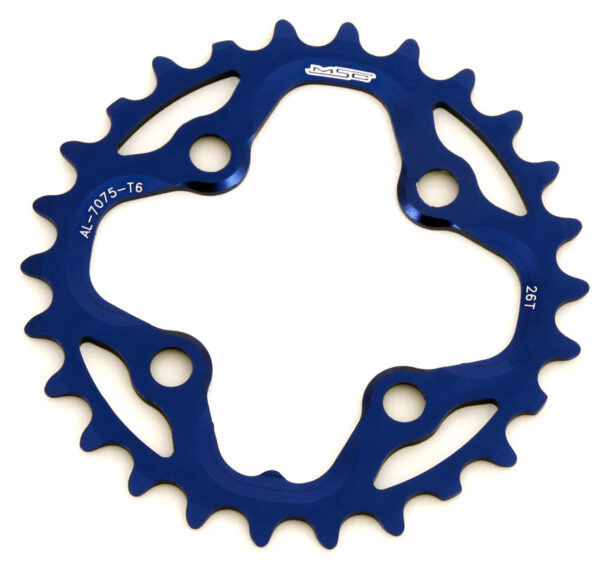 PLATO MSC CNC ALU7075 4BRAZOS 64MM 26D AZUL