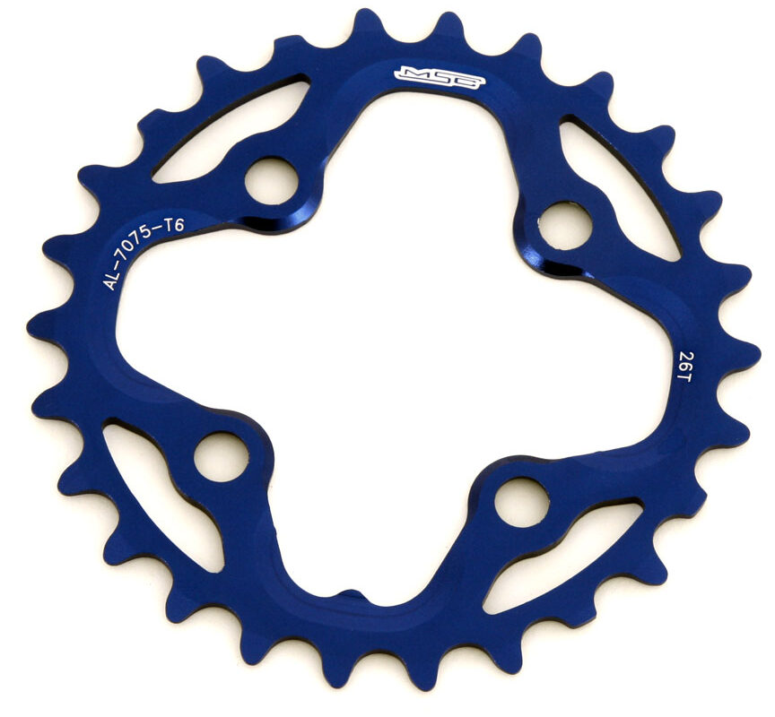 PLATO MSC CNC ALU7075 4BRAZOS 64MM 26D AZUL