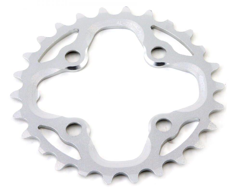 PLATO MSC CNC ALU7075 4BRAZOS 64MM 26D PLATA