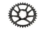 PLATO MSC DIRECT MOUNT SRAM GXP OVAL 34T NEGRO 6MM