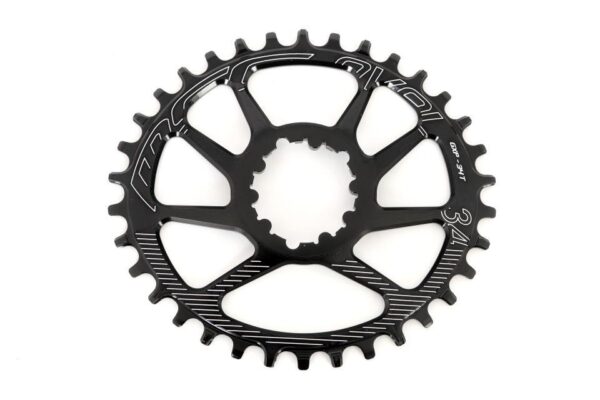 PLATO MSC DIRECT MOUNT SRAM GXP OVAL 34T NEGRO 6MM
