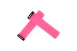 PUÑOS BLOCANTES FUCHSIA Y ARANDELA NEGRA MSC 130MM