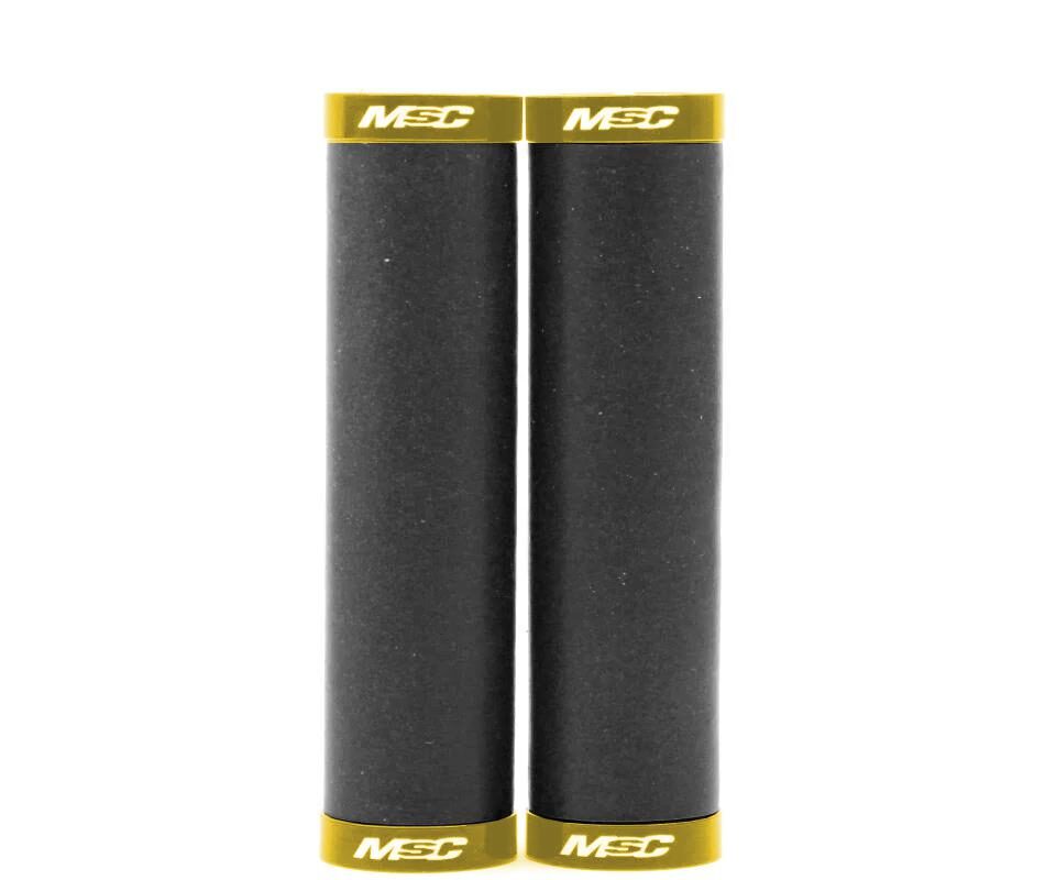 PUÑOS SILICONA CON AROS MSC 130MM 32Ø NE/DOR