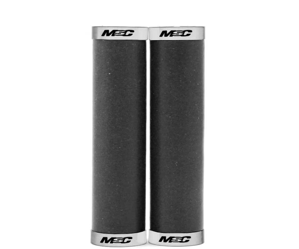 PUÑOS SILICONA CON AROS MSC 130MM 32Ø NE/PL