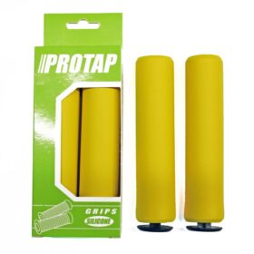 PUÑOS SILICONA PROTAP 130mm Ø32 AMARILLOS