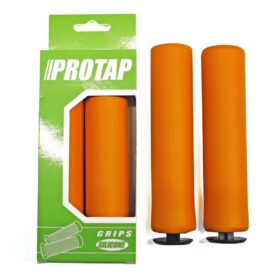 PUÑOS SILICONA PROTAP 130mm Ø32 NARANJAS