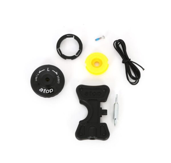 RECAMBIO ZAPATILLA CARRACA/BOA IZDA  NEGRA