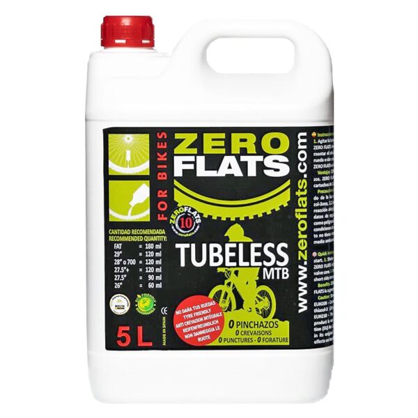 SELLANTE ZERO FLATS TUBELESS MTB 5000ml  5L 