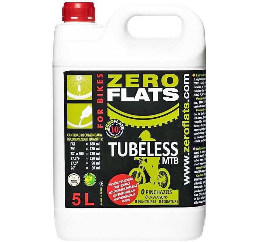 SELLANTE ZERO FLATS TUBELESS MTB 5000ml  5L
