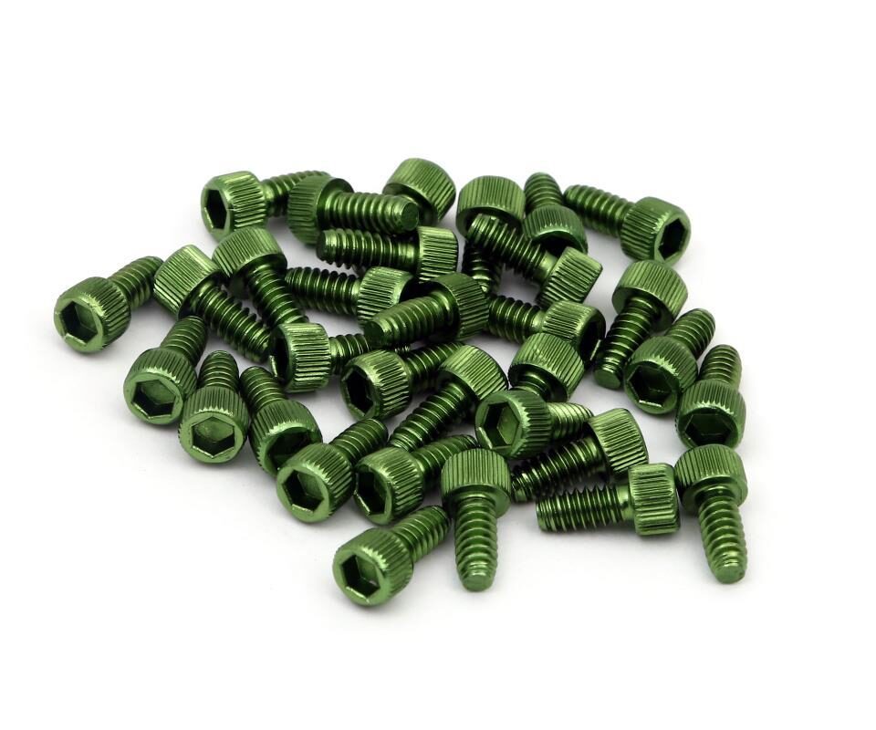 TACO PEDALES MSC SUPERFLAT ALU7075T6 VERDE 32ud