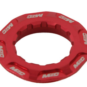 TAPA DE CASSETTE SINGLE SPEED ALU6061T4 12T ROJO