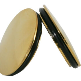 TAPON ALUMINIO PACOPLES ALUBEO DORADO 2 uds 