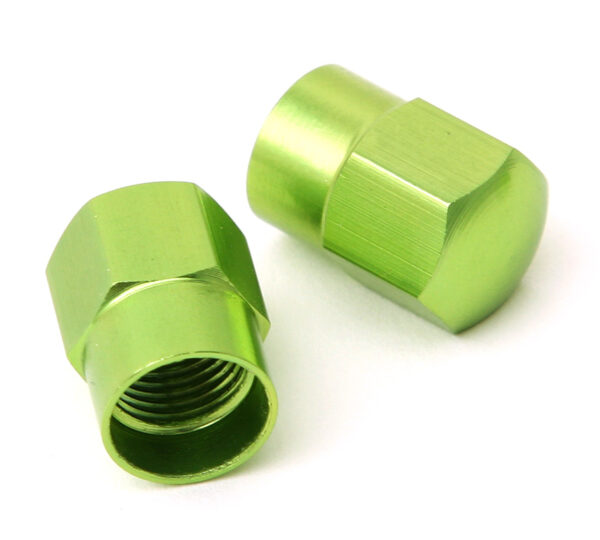 TAPONES PARA VALVULA SV EN ALU6061 VERDE