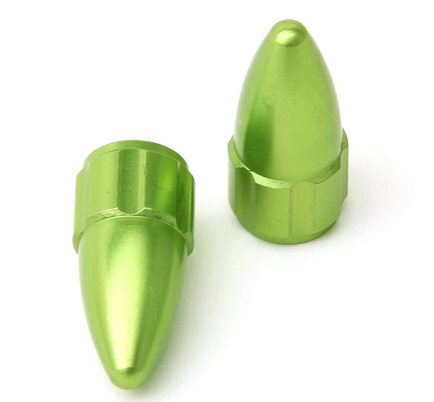 TAPONES VALVULA FV ALU6061 VERDE