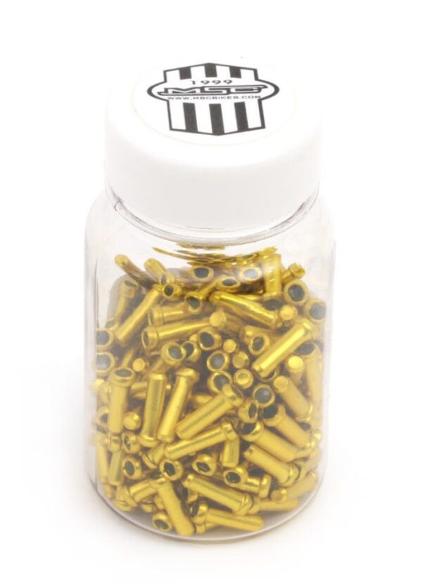 TERMINAL CABLE CAMBIO 2MM 250UN ORO