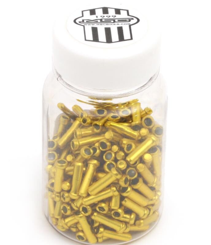 TERMINAL CABLE CAMBIO 2MM 250UN ORO