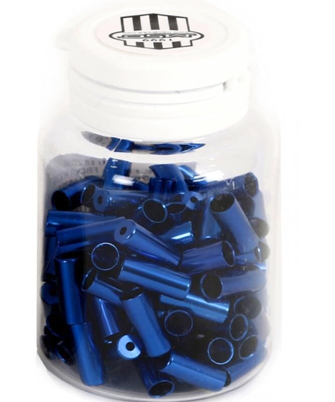 TOPE FUNDA FRENO METAL 5MM 100UN AZUL