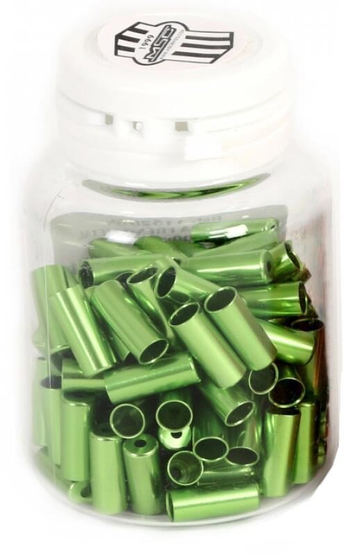 TOPE FUNDA FRENO METAL 5MM 100UN VERDE