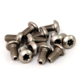 TORNILLO ACERO HUECO TORX M5x10 12uds 