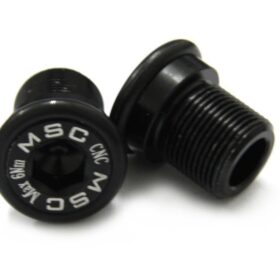 TORNILLO PEDALIER TIPO ISSIS M15x14 ALU NEGRO 2uds