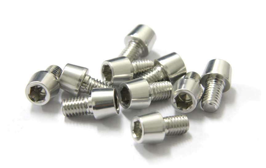 TORNILLOS ALU7075T6 M6X10 10UNI PLATA