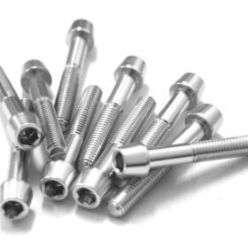 TORNILLOS ALU7075T6 M6X40 PLATA ANODIZADO 10UNI 