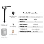 BOMBA AIRE MINI ELECTRICA DIGITAL 150PSI C/ FUNDA