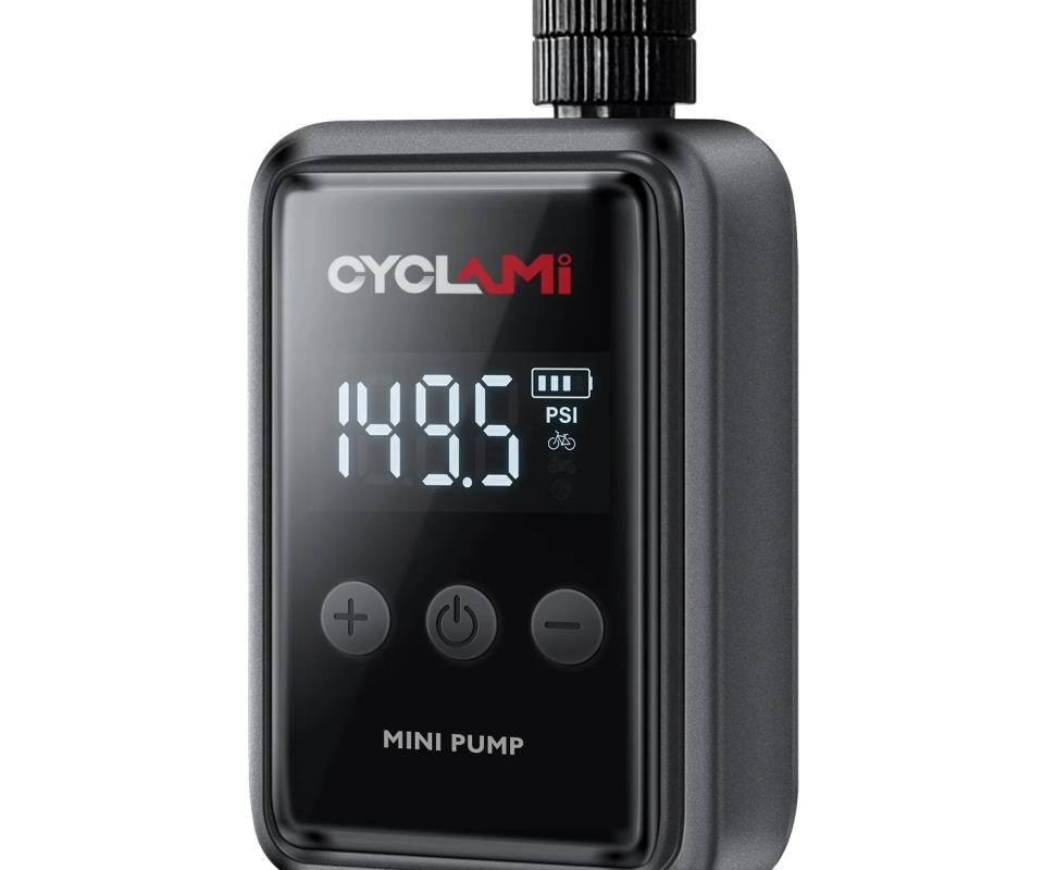 BOMBA AIRE MINI ELECTRICA DIGITAL 150PSI C/ FUNDA