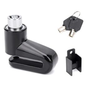 CANDADO DISCO FRENO E-BIKE/MOTO 6mm NEGRO