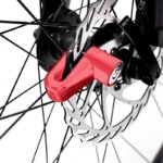 CANDADO DISCO FRENO E-BIKE/MOTO 6mm ROJO
