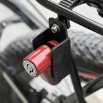 CANDADO DISCO FRENO E-BIKE/MOTO 6mm ROJO