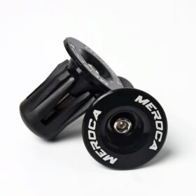TAPONES/TOPES MANILLAR ALUM  NEGROS  1 PAR 