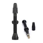 VALVULA TUBELESS ALUM  CNC GOMA FV 45mm  60mm  1un