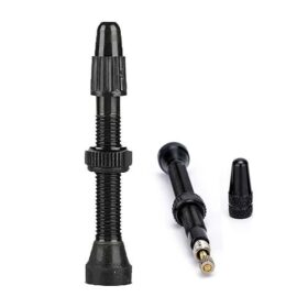 VALVULA TUBELESS ALUM  CNC GOMA FV 45mm  60mm  1un