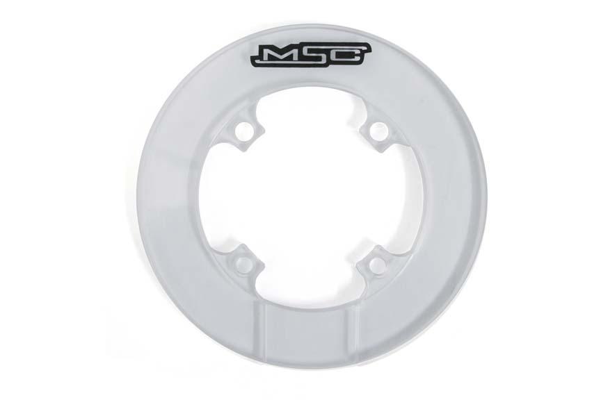 PROTECTOR PLATO MSC BIKES POLICARBONATO 42D