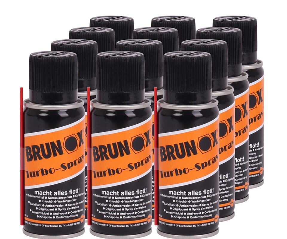 BRUNOX TURBO-SPRAY 100ml  0 1L  12uds