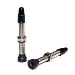 VALVULA TUBELESS ALU  FV 44mm  49mm  BASE GOMA 2un