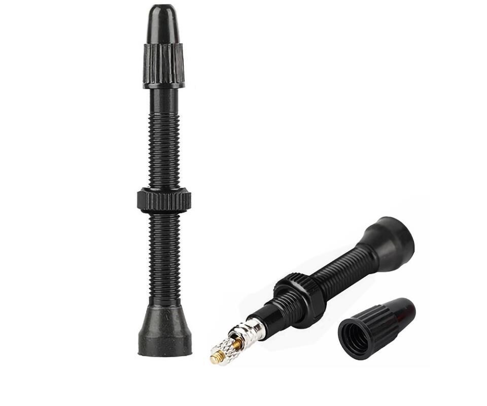 VALVULA TUBELESS ALUM  CNC GOMA FV 50mm  65mm  1un