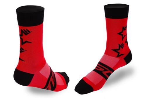 CALCETINES MSC FIVE STARS ROJO 1PAR T-L/XL