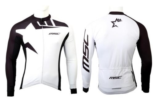 CHAQUETA ALL SEASON MSC BLANCO/NEGRO T-M